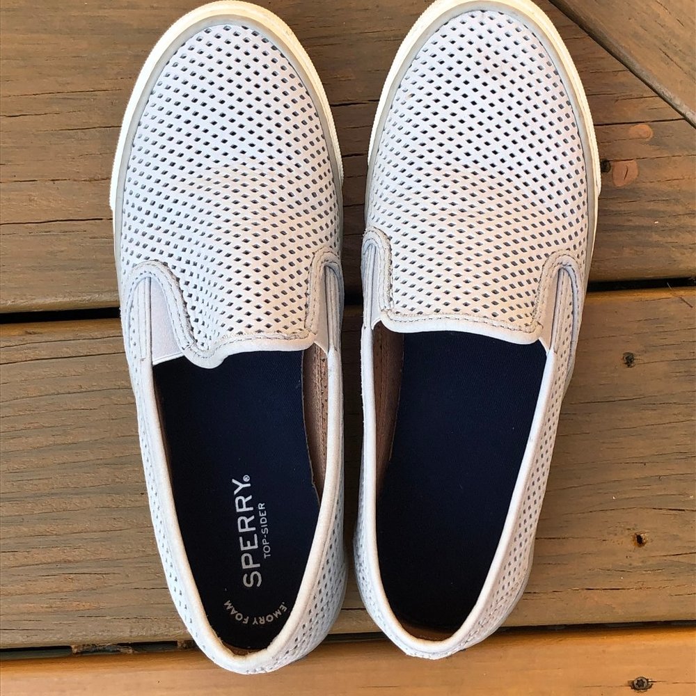 Sperry Seaside Perforated Slip-On Sneaker